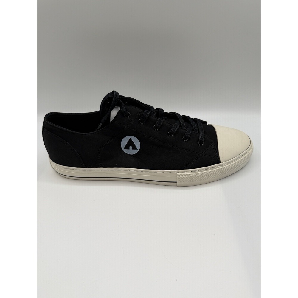 Airwalk Sneakers,  Men's 13, Black Canvas White Rubber Toe Cap